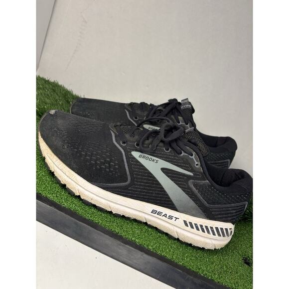 Brooks Beast 20 Mens 11 Shoes Black Running Walking Gym Sneaker 1103271D051 - Picture 1 of 8